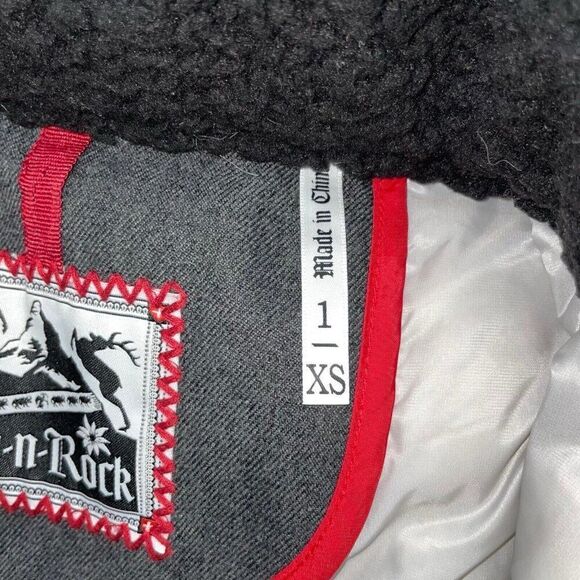 ALP N ROCK Chamonix Down Bomber Ski Jacket Women’s XS/1 Hoodie Full Zip Outdoors - Picture 5 of 16